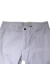 Dolce & Gabbana White Cotton Stretch Skinny Dress Formal Pants