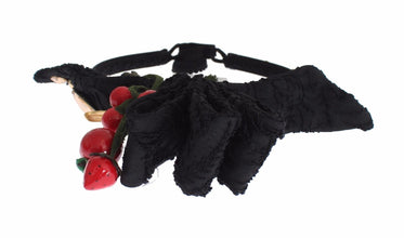 Diadem Headband Tiara Berry Fruit Crystal Bow Hair Dolce & Gabbana