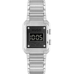 Hugo Boss Silver Stainless Steel Digital Watch