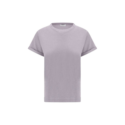cashmere glitter T-shirt Brunello Cucinelli