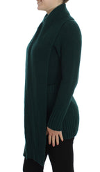 Green Knitted Cashmere Cardigan Dolce & Gabbana