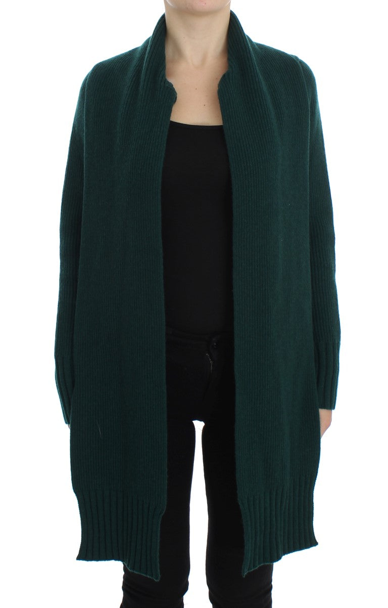 Green Knitted Cashmere Cardigan Dolce & Gabbana