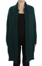 Green Knitted Cashmere Cardigan Dolce & Gabbana