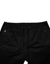 Dolce & Gabbana Black Cotton Stretch Jogger Sweatpants Pants