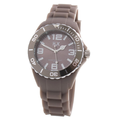 Haurex Brown Rubber Watch