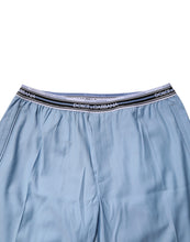 Dolce & Gabbana Blue Cotton Stretch Chino Pants