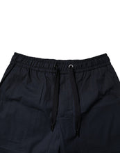 Dolce & Gabbana Dark Blue Cotton Bermuda Sweatshorts Shorts