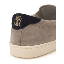 Brunello Cucinelli Beige Leather Sneaker