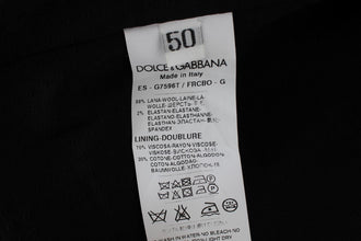Gray Striped Formal Vest Dolce & Gabbana