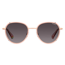 Polaroid Rose Gold Metal Sunglasses
