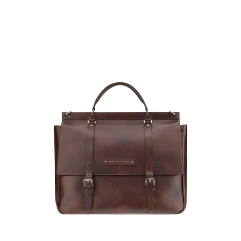 Leather Travel Bag Brunello Cucinelli
