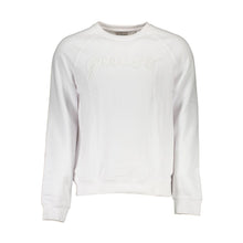 White Cotton Unisex Sweatshirt Guess Jeans