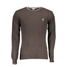Brown Wool Men Sweater U.S. POLO ASSN.