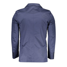 Blue Cotton Men Jacket Gant