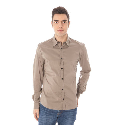Green Cotton Men Shirt Costume National