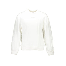 White Cotton Unisex Sweatshirt Calvin Klein