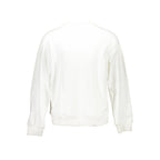 White Cotton Unisex Sweatshirt Calvin Klein