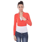 Datch Rosso Poliammide Women Shrug