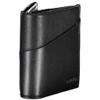 Calvin Klein Black Recycled Polyester Men Wallet
