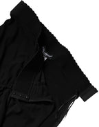 Black Mermaid Cut High Waist Midi Skirt Dolce & Gabbana