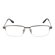 Silver Men Glasses Frame BMW