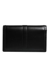 Versace Black Calfskin Leather Chain Strap Shoulder Crossbody Bag