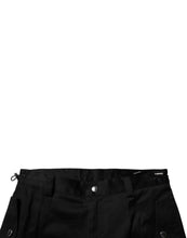 Dolce & Gabbana Black Cotton Cargo Tapered Pants