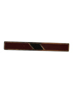 Dolce & Gabbana Multicolor Gold Tone Brass Tie Clip Bar