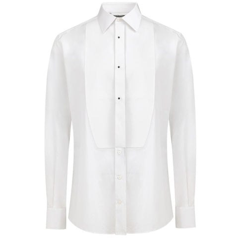Dolce & Gabbana White Cotton Shirt
