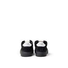 P448 Black Suede Leather Sneaker