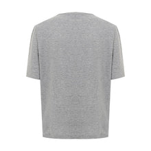 Dsquared² Elegant Gray Cotton Top for Women