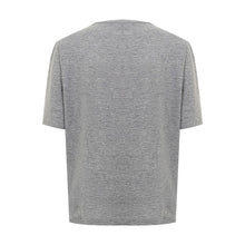 Dsquared² Chic Gray Cotton Tee for the Modern Woman