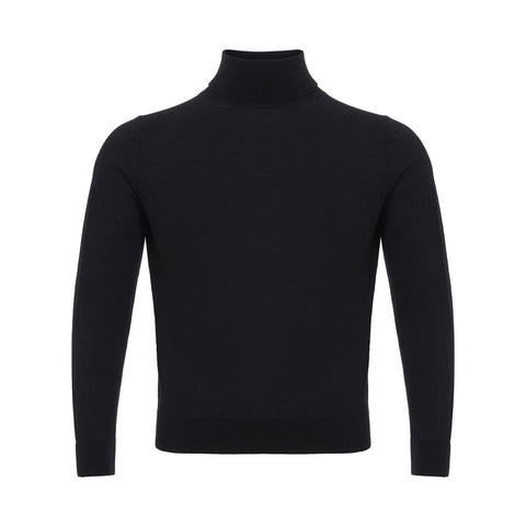 Colombo Italian Cashmere Luxury Black Sweater