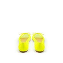 Christian Louboutin Sunshine Yellow Mesh Flat Elegance