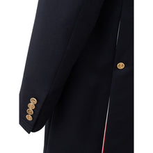Thom Browne Elegant Wool Jacket in Signature Blue