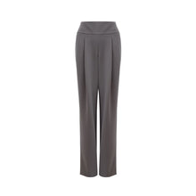 Lardini Chic Gray Wool Trousers for Sophisticated Style