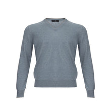 Gran Sasso Elegant Cashmere Sweater in Chic Gray