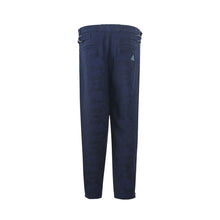 Emporio Armani Blue Linen Pant