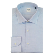 Blue Cotton Men's Shirt Bagutta