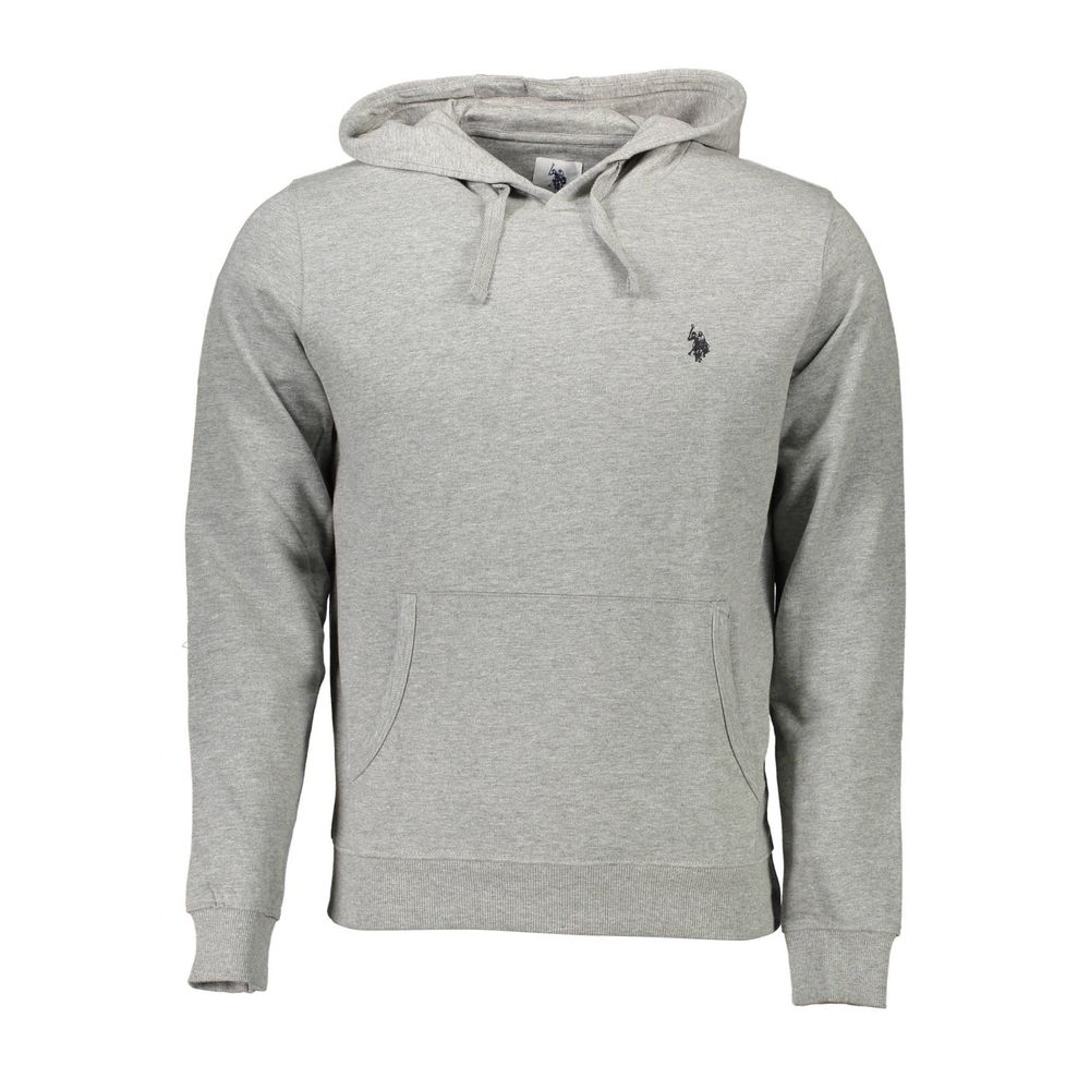 Gray Cotton Men Sweater U.S. POLO ASSN.