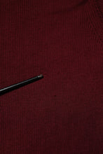Dolce & Gabbana Burgundy Long Sleeves Turtleneck Slim Sweater