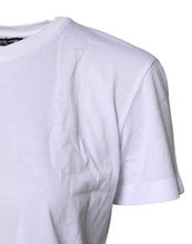 Dolce & Gabbana White Short Sleeves Round Neck Top T-shirt