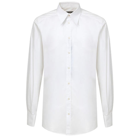 Dolce & Gabbana White Cotton Shirt