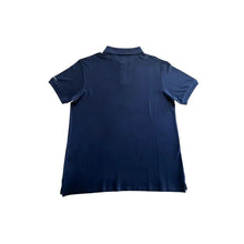 Blue Cotton Men Polo Shirt Trussardi Beachwear