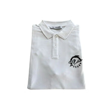 White Cotton Men Polo Shirt Trussardi Beachwear