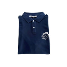 Blue Cotton Men Polo Shirt Trussardi Beachwear
