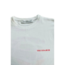 White Cotton Men T-Shirt Trussardi Beachwear