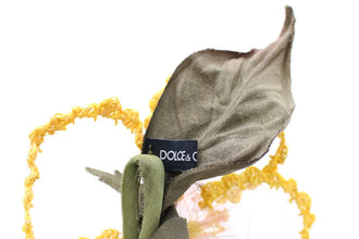 Floral Transparent HANDMADE Brooch Dolce & Gabbana