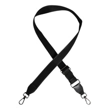Dolce & Gabbana Black Solid Polyester Bag Handle Shoulder Strap