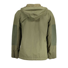 Green Cotton Men Jacket Gant